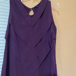 Tommy Hilfiger shirt, purple, size L.